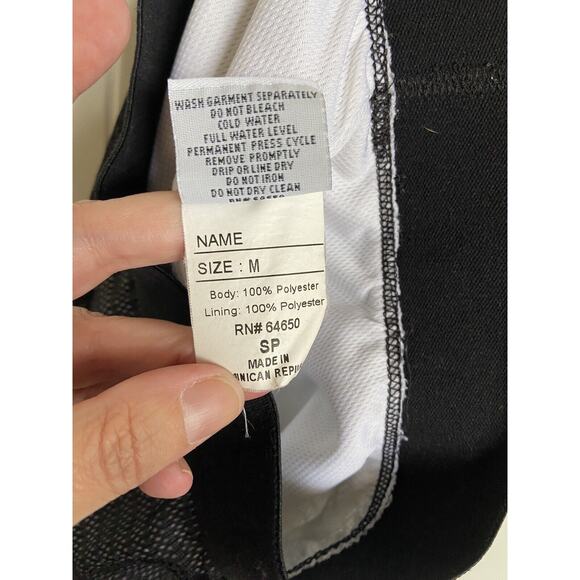 5/$35    Varsity Spirit Womens Cheer Shorts Sz M Black Mesh Workout Cheerleading - Picture 5 of 6